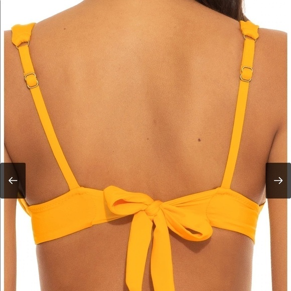Soluna Swimwear SHEER DELIGHT HALTER TOP golden yellow D - Picture 4 of 11